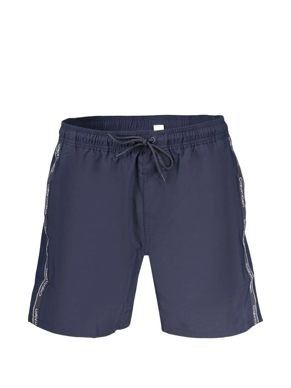 Logo-Tape Drawstring Swim Shorts by Calvin Klein