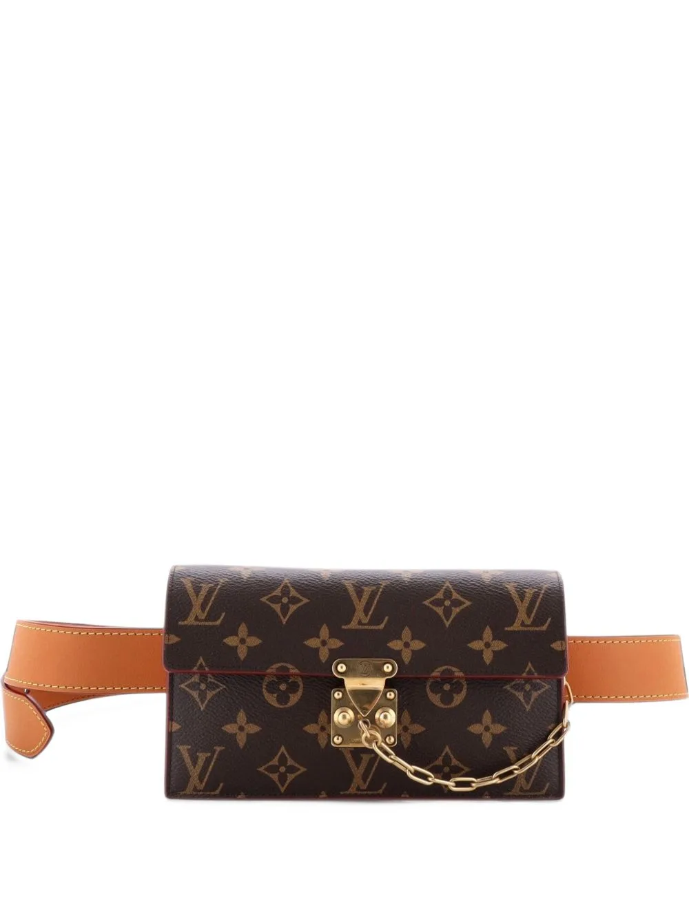 S Lock Pouch Monogram Canvas Belt Bag by Louis Vuitton Pre-Owned