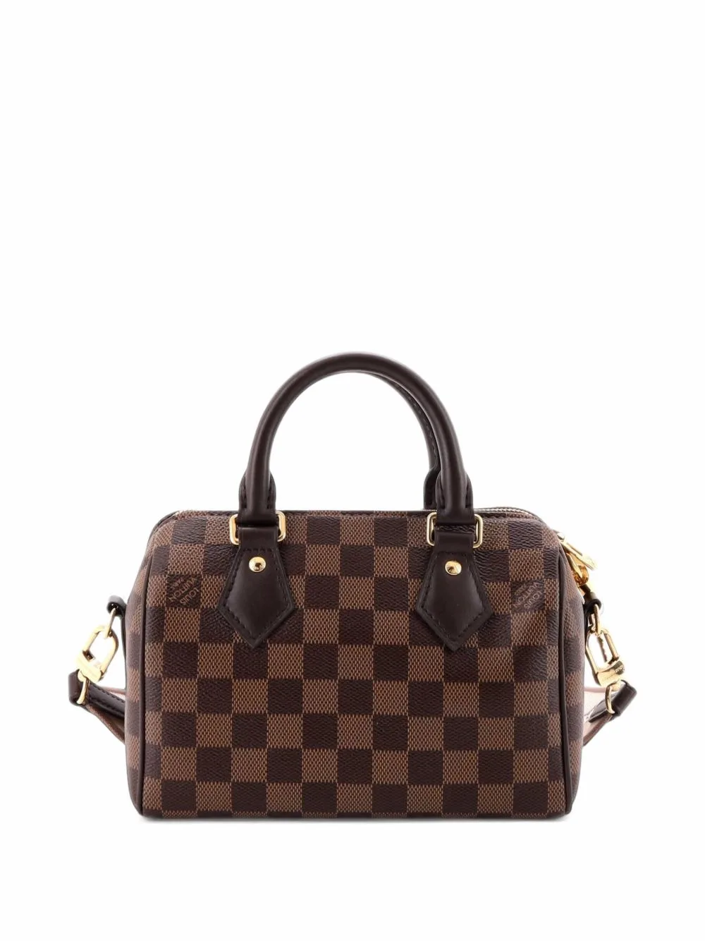 Speedy Bandouliere Bag Damier 20 Satchel by Louis Vuitton Pre-Owned