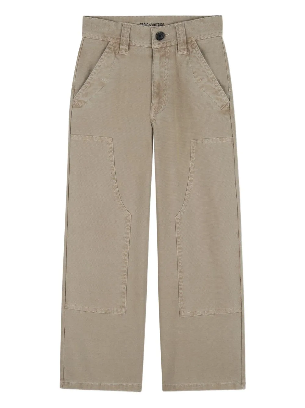 Beige Trousers by Zadig & Voltaire Kids