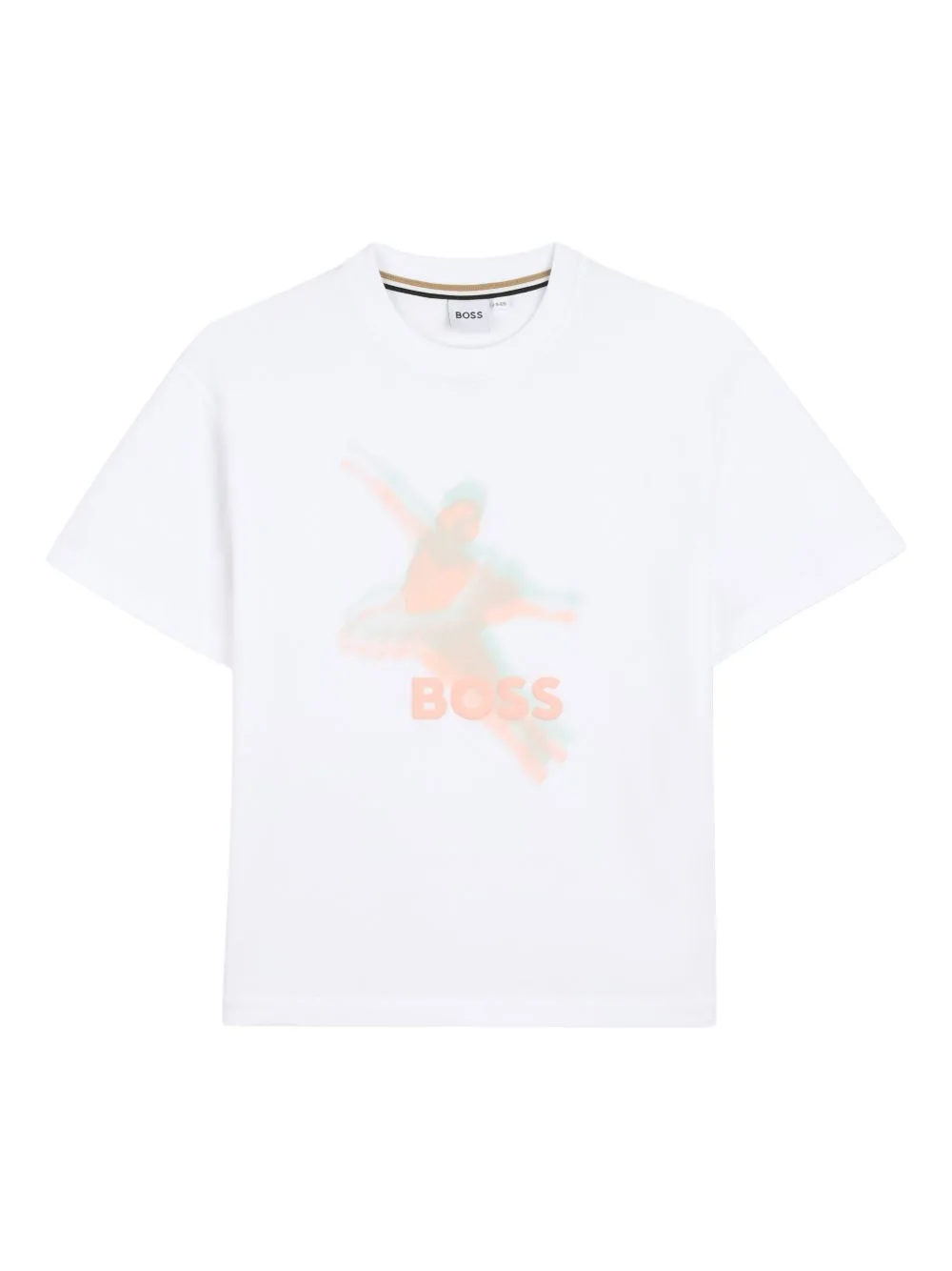Graphic-Print Crew-Neck T-Shirt by BOSS Kidswear