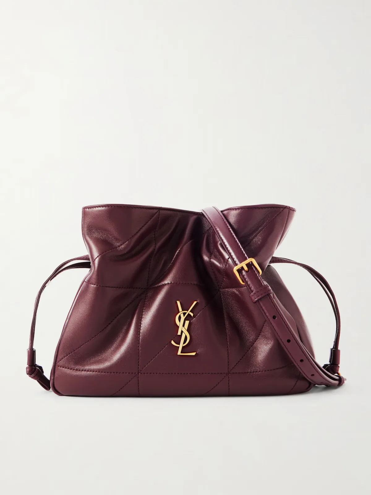 - Jamie Quilted Leather Shoulder Bag -