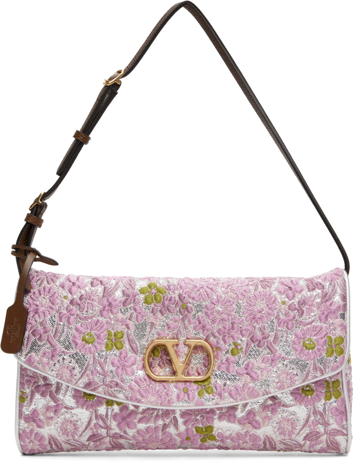 Jacquard Lurex DeVain Small Shoulder Bag by Valentino Garavani