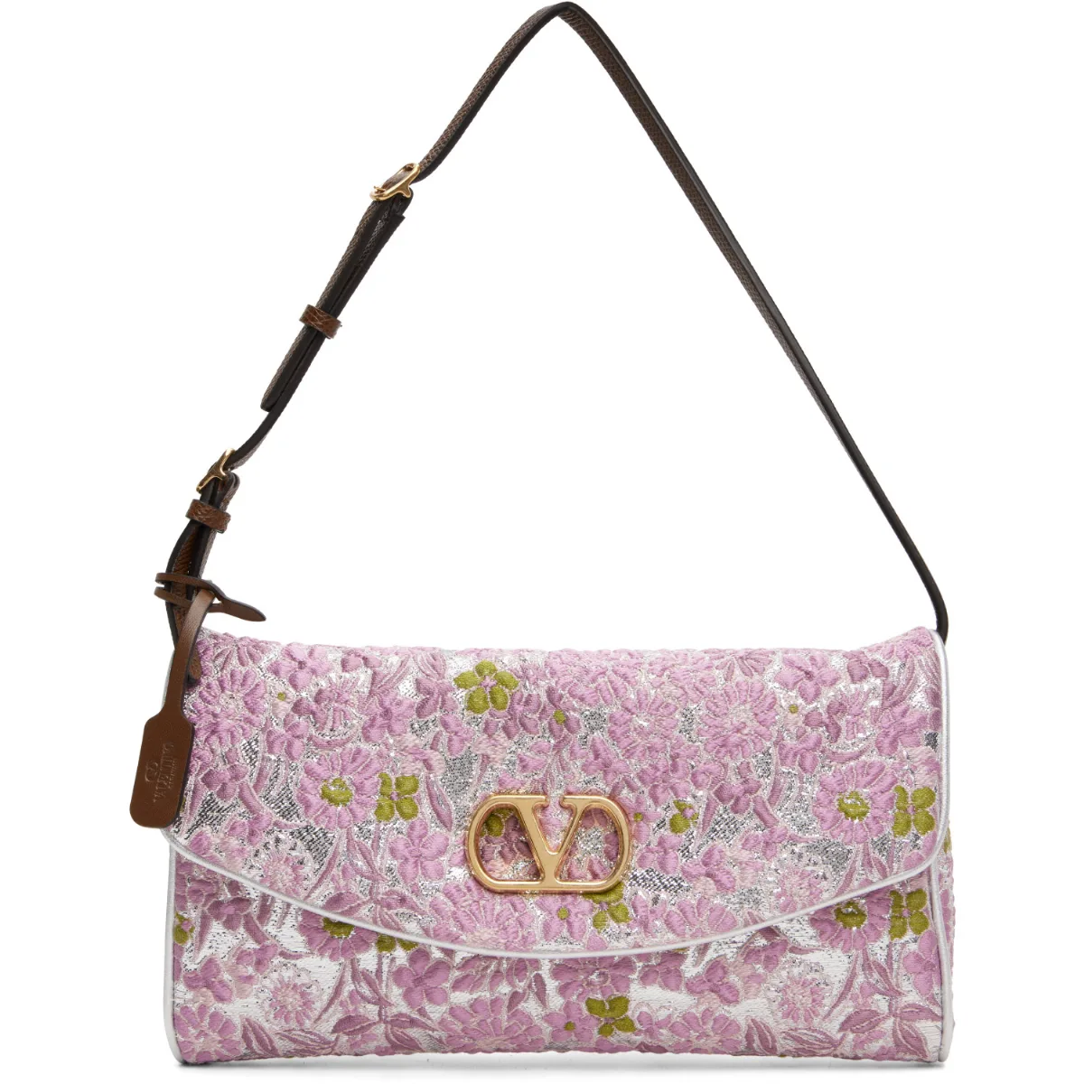 Jacquard Lurex DeVain Small Shoulder Bag by Valentino Garavani