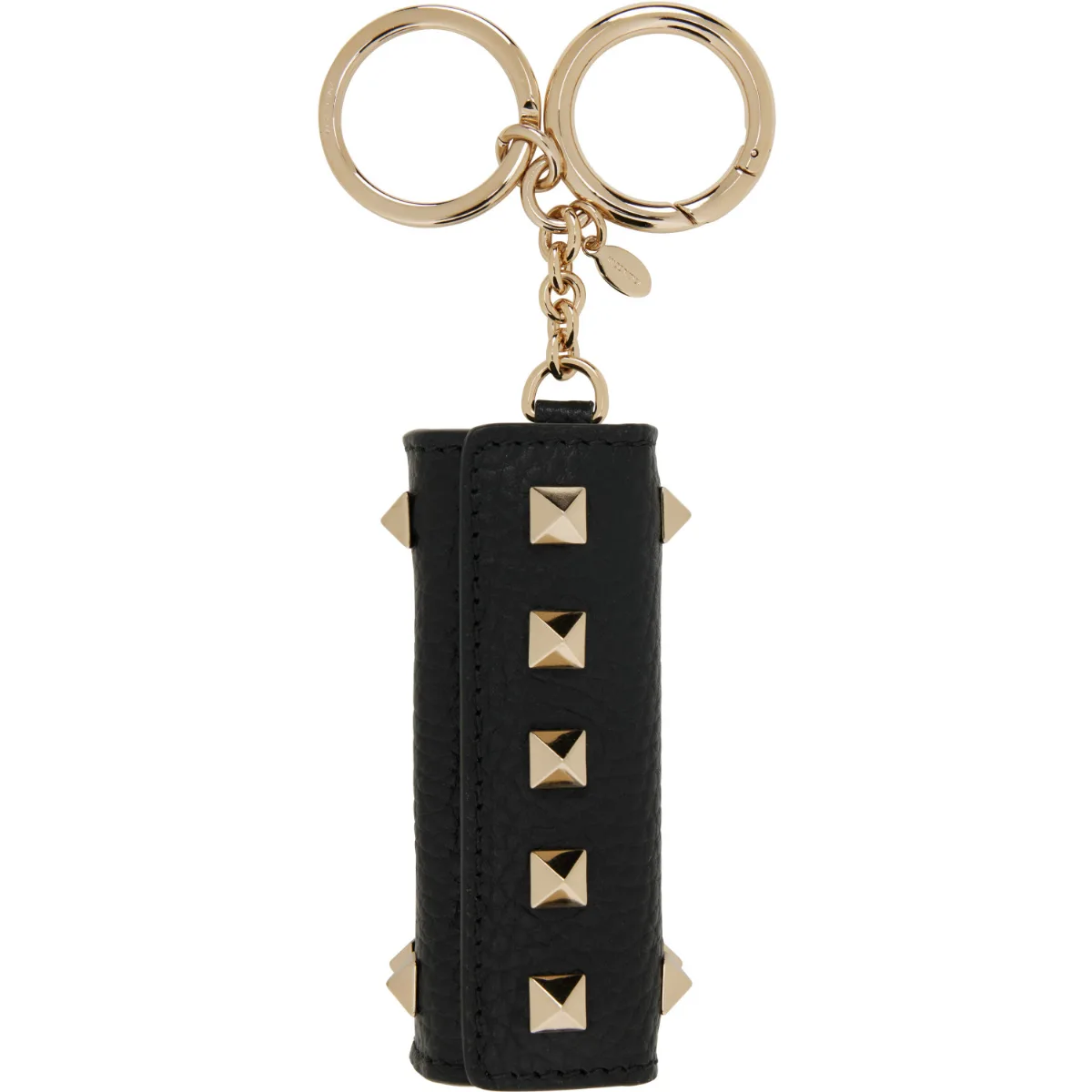 Rockstud Charm Lipstick Keychain by Valentino Garavani