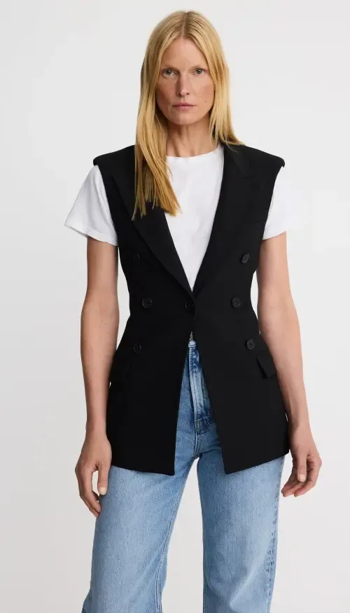 Sleeveless Not a DB Blazer by Smythe