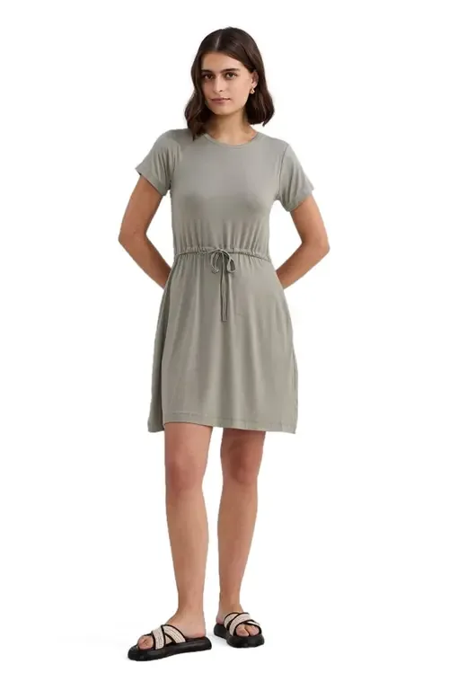 Comfortable Drawstring Short Dress by Reistor