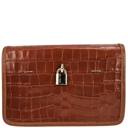 Moc Croc Small Crossbody by Madison Maison