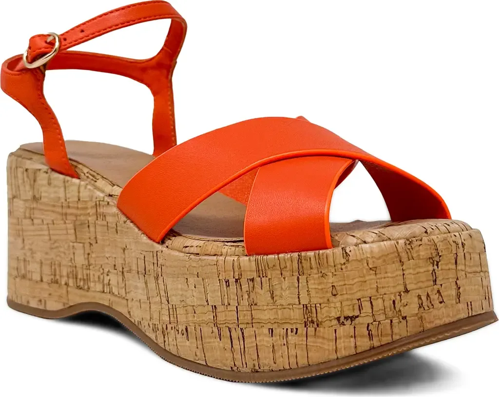 Indiana Platform Sandal by SHUSHOP