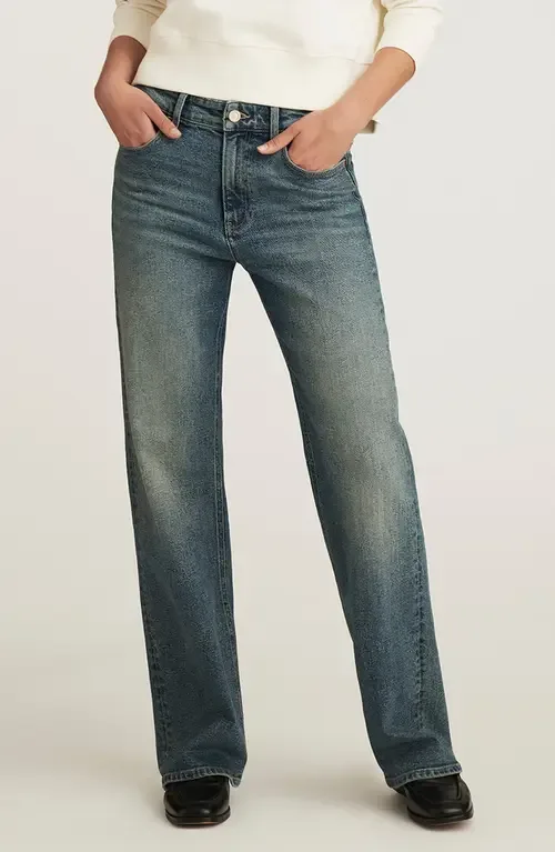 Taylor High Waist Relaxed Straight Leg Jeans