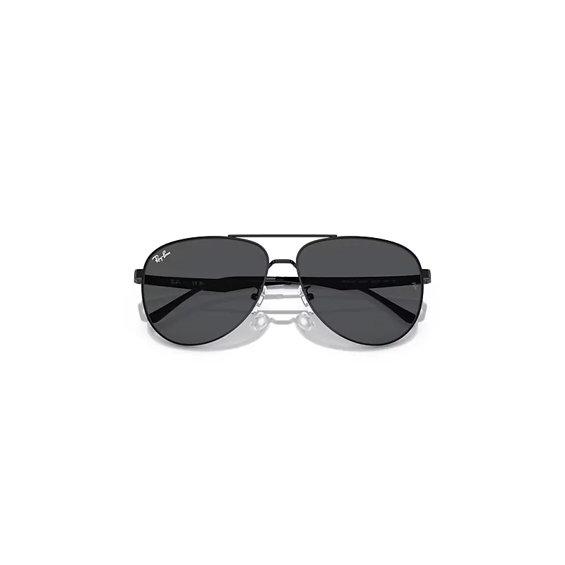 Rb3712d Sunglasses Black Frame Grey Lenses by Ray-Ban