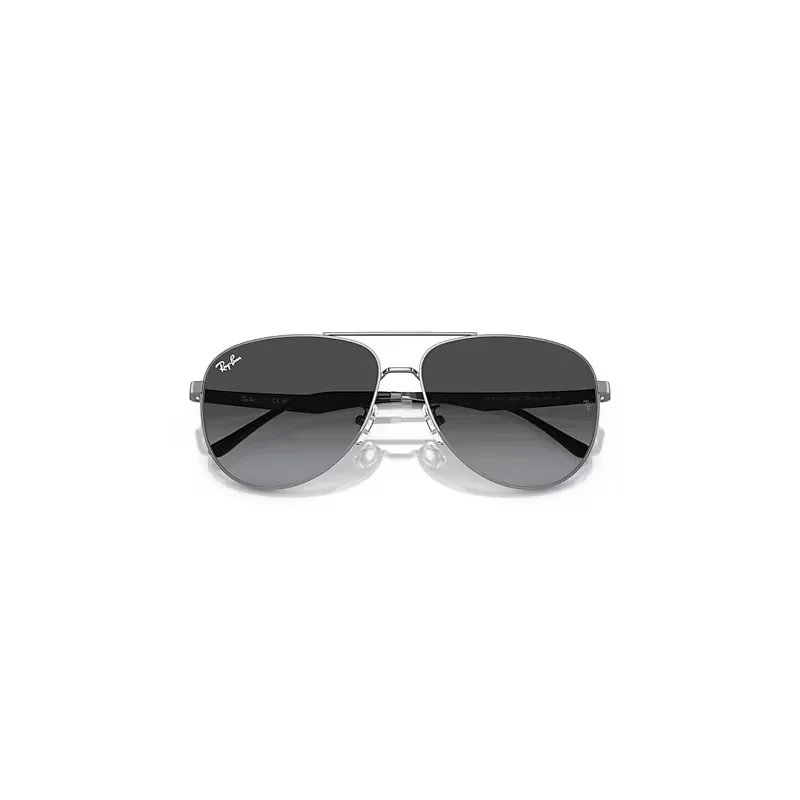 Rb3712d Sunglasses Gunmetal Frame Grey Lenses by Ray-Ban
