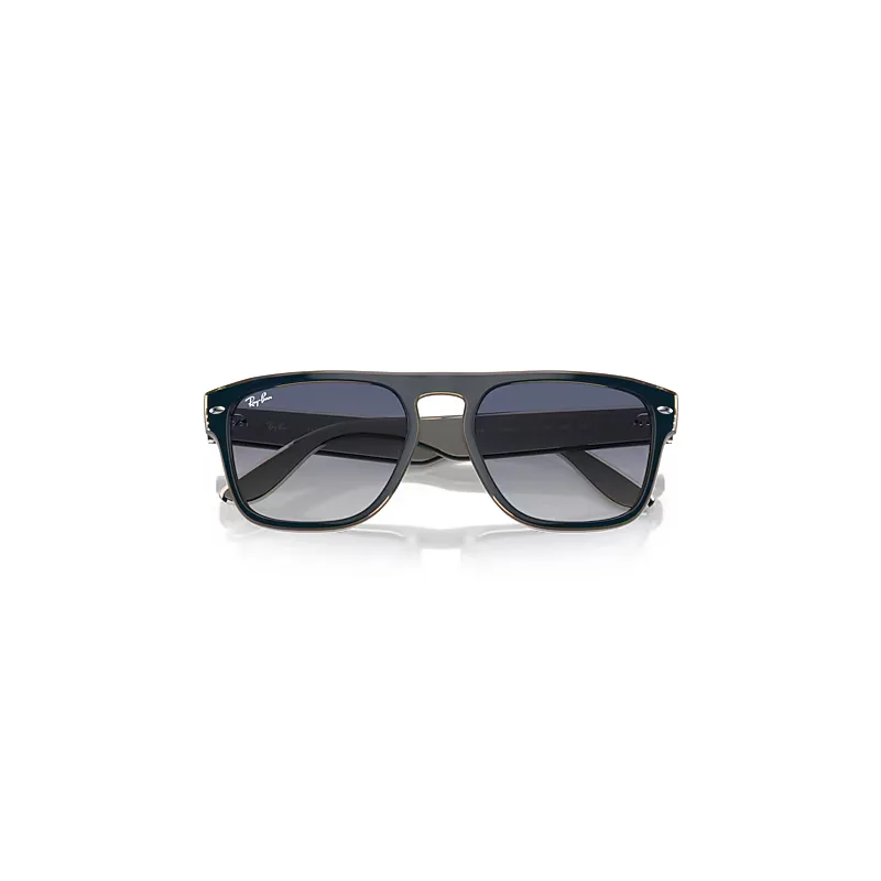 Rb4407 Sunglasses Blue & Grey & Transparent Light Brown Frame Grey Lenses by Ray-Ban