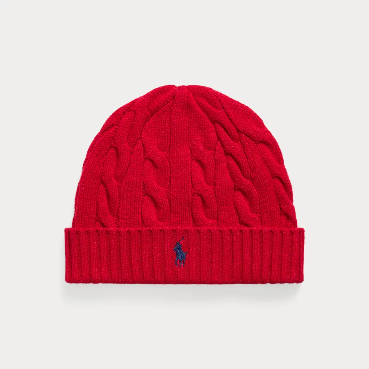 Cable-Knit Wool-Cashmere Beanie
