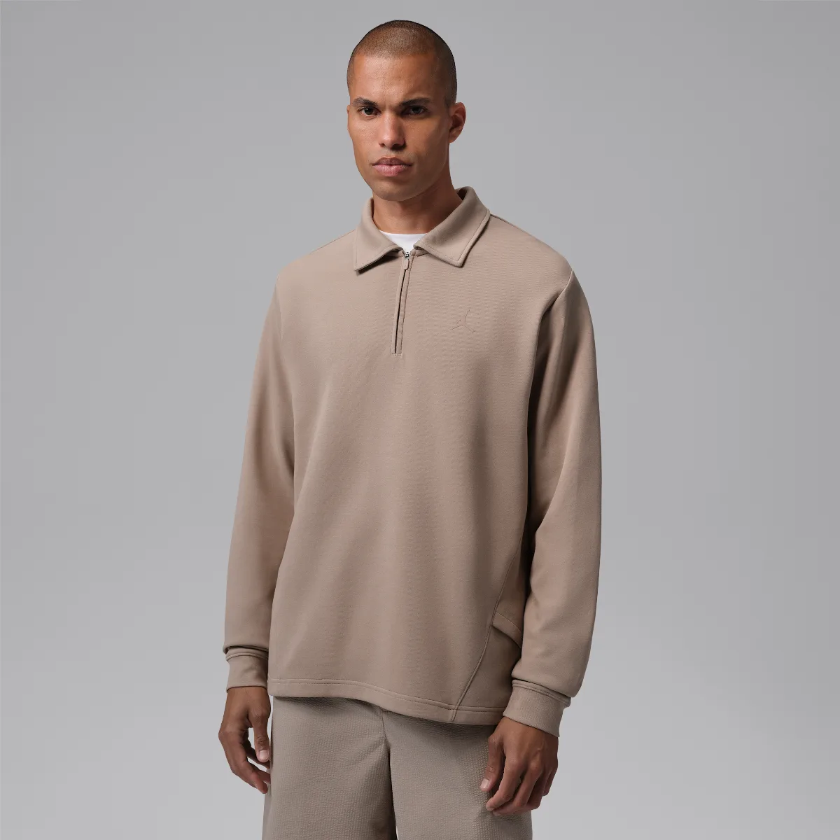 Jordan 1/4-Zip Collared Long-Sleeve Golf Top by Jordan