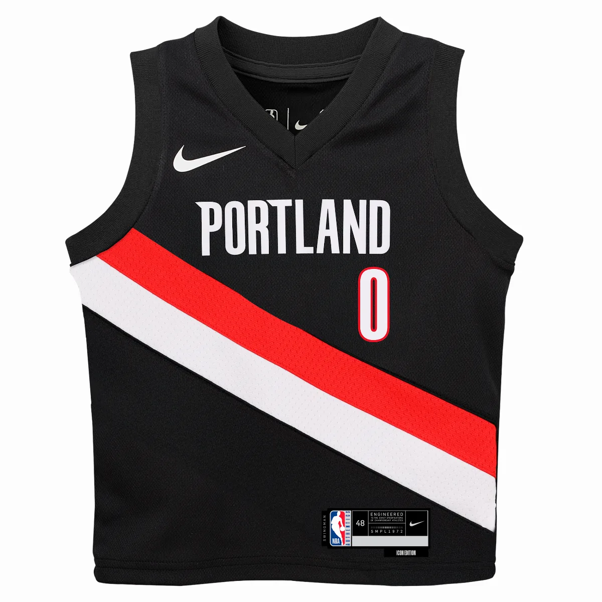 Damian Lillard Portland Trail Blazers Icon Edition NBA Replica Jersey by Nike