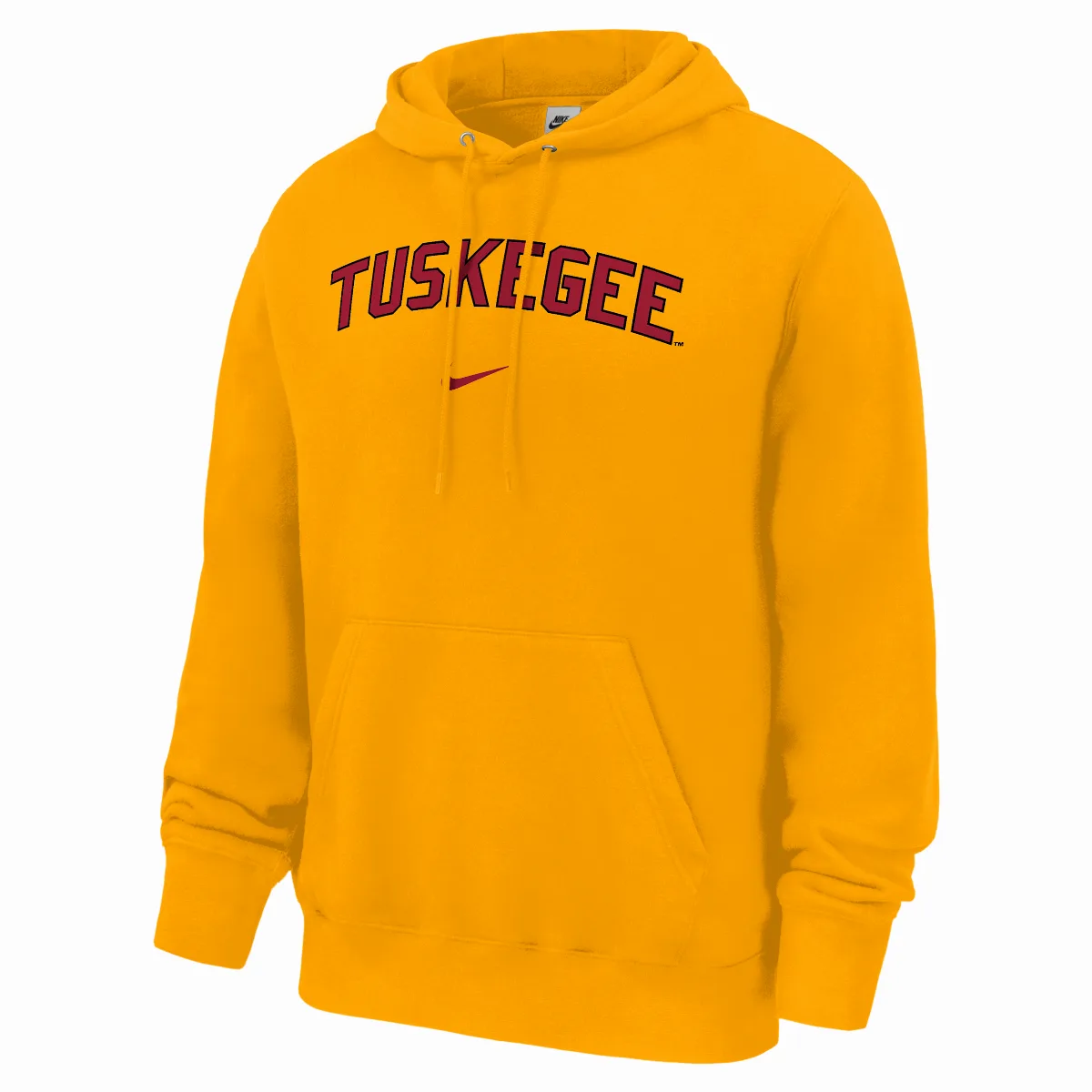 College (tuskegee University) Club Fleece Pullover Hoodie by Nike