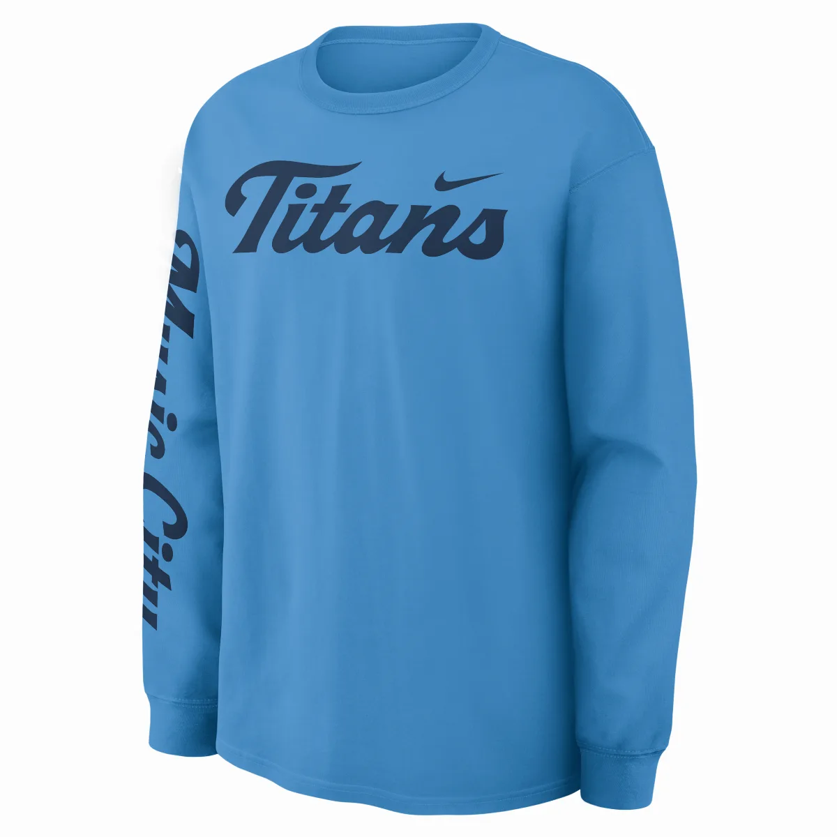 Tennessee Titans Rivalries Collection Max90 NFL Long-Sleeve T-Shirt by Nike