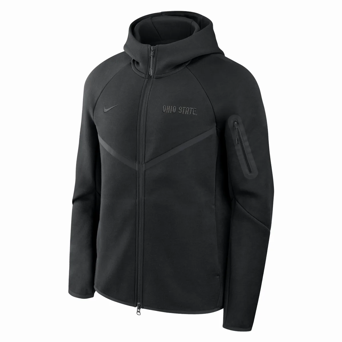Ohio State Tech Fleece College Full-Zip Hooded Jacket by Nike