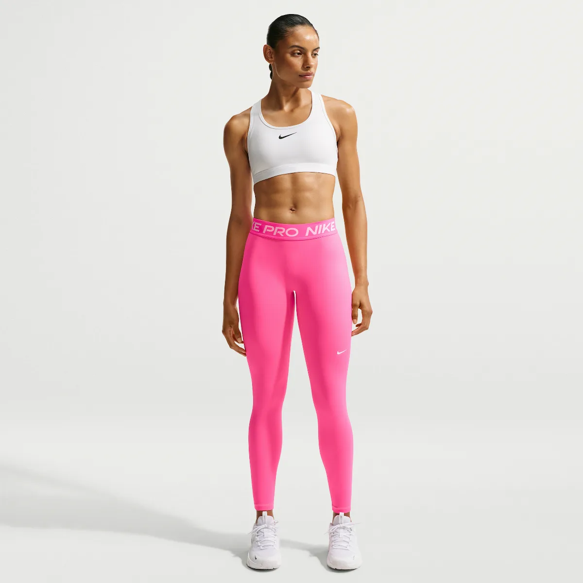 Pro Mid-Rise Full-Length Leggings by Nike
