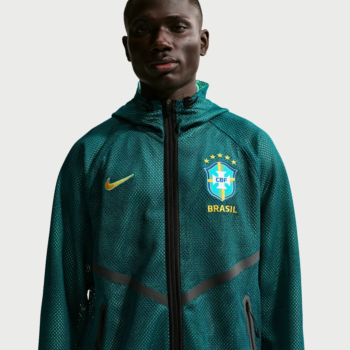 Brazil Dri-FIT Soccer Anthem Jacket by Nike
