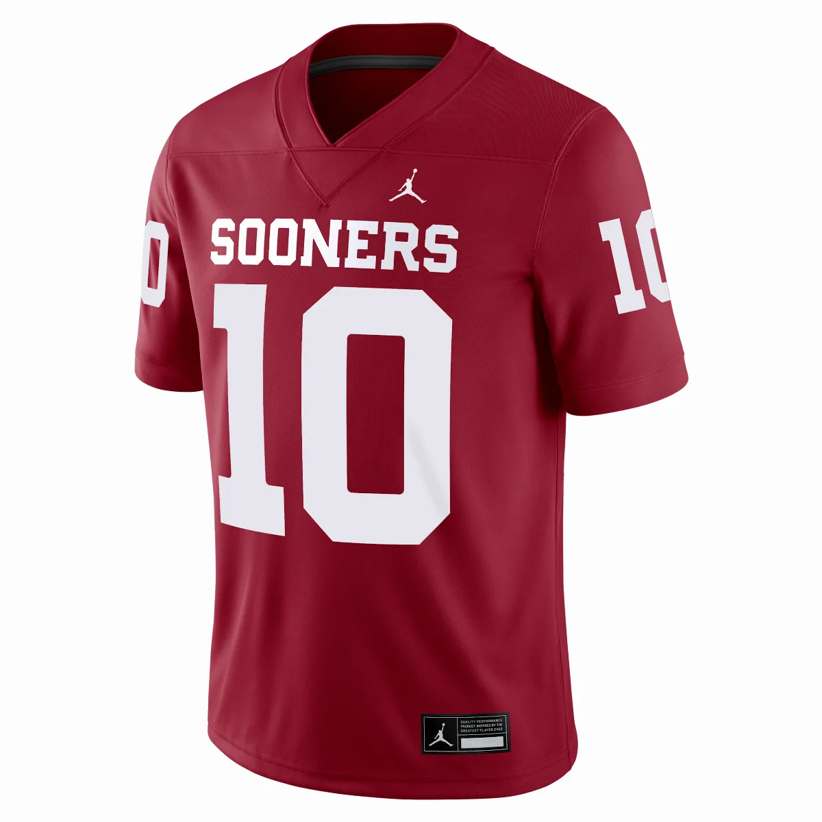 John Mateer Oklahoma Jordan Brand Dri-FIT College NIL Game Jersey by Jordan