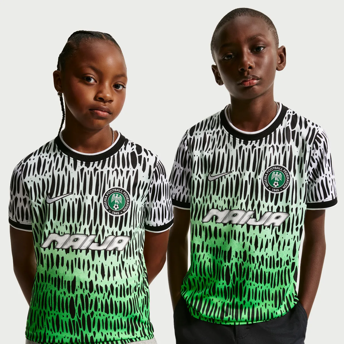Nike x Nigeria x Slawn Dri-FIT Short-Sleeve Soccer Top by Nike