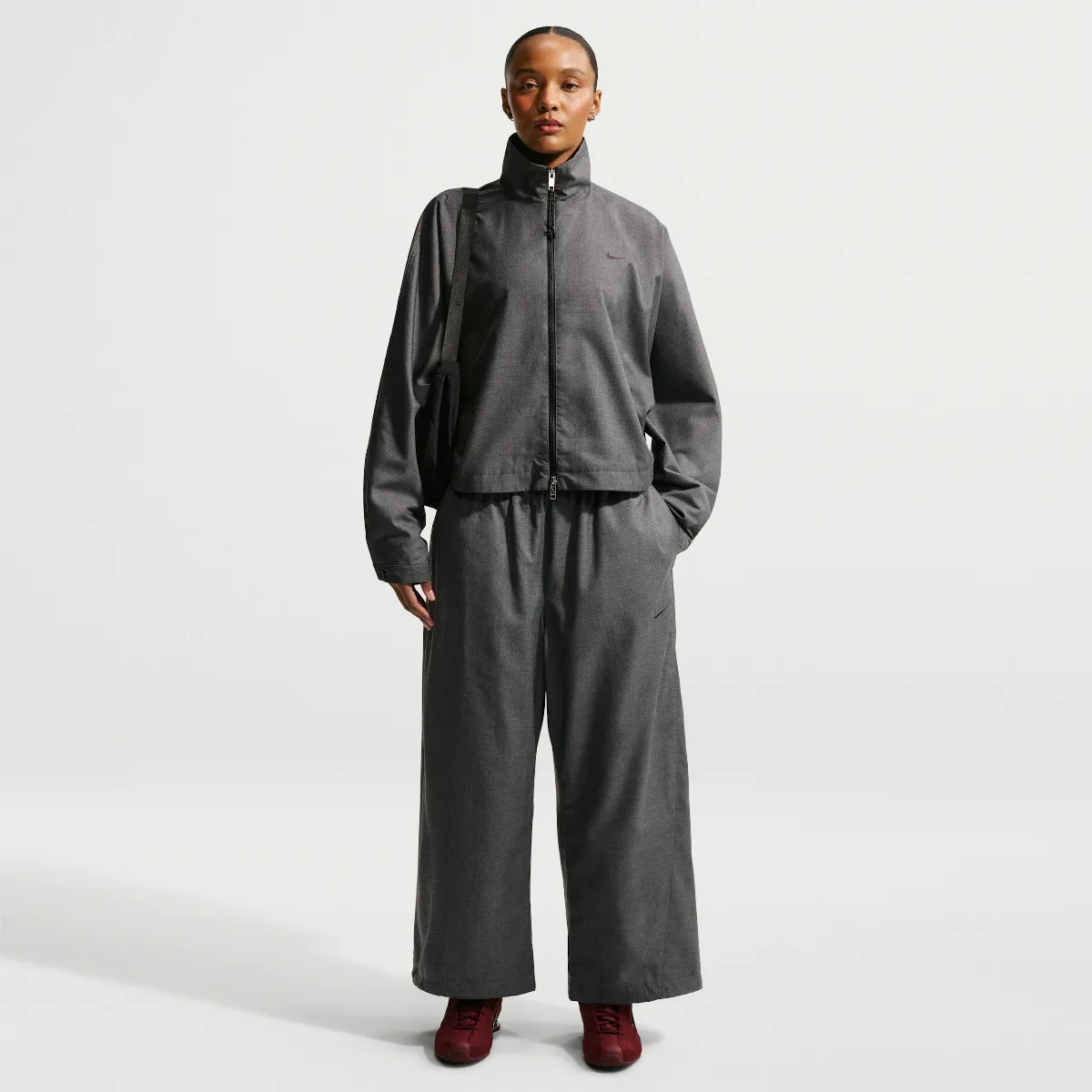Sportswear Oversized Mid-Rise Woven Pants