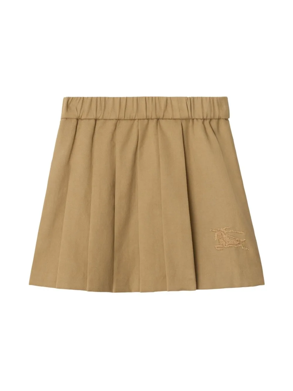 Embroidered Motif Pleated Skirt by Burberry Kids