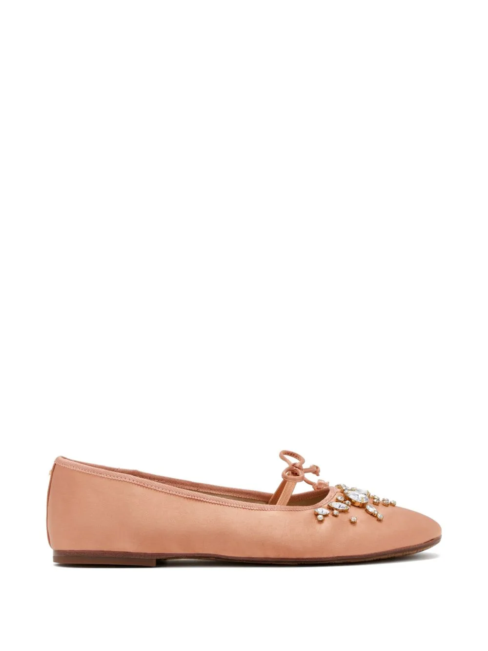 Amy Embellished Tie Ballet Flats by Sam Edelman