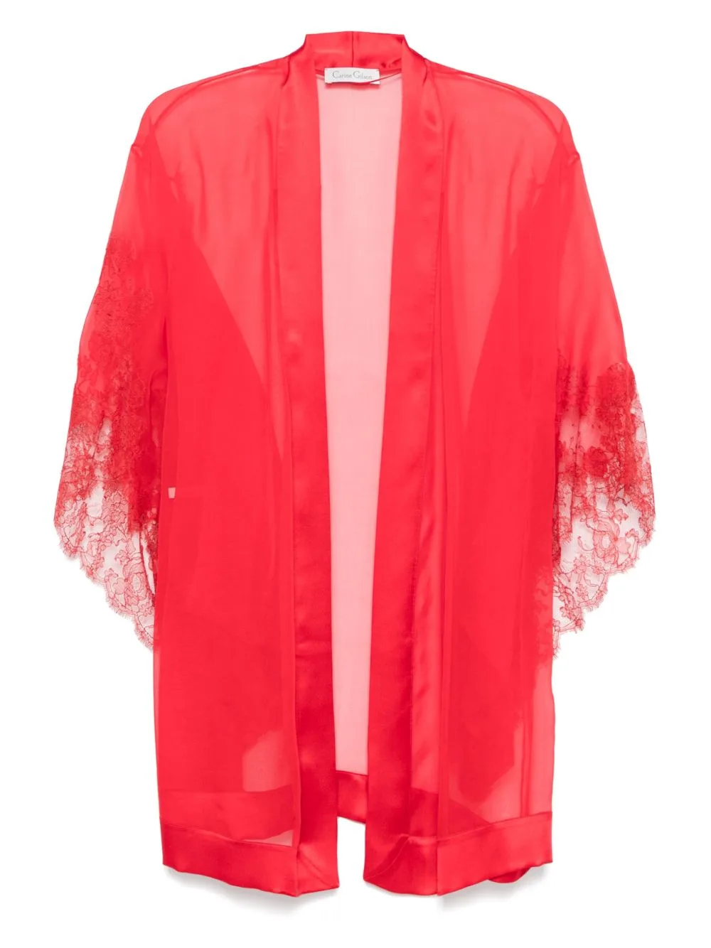 Calais-Caudry Lace Robe by Carine Gilson