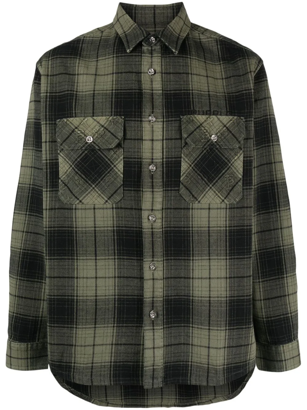 Flannel Long-Sleeve Shirt by Purple Brand