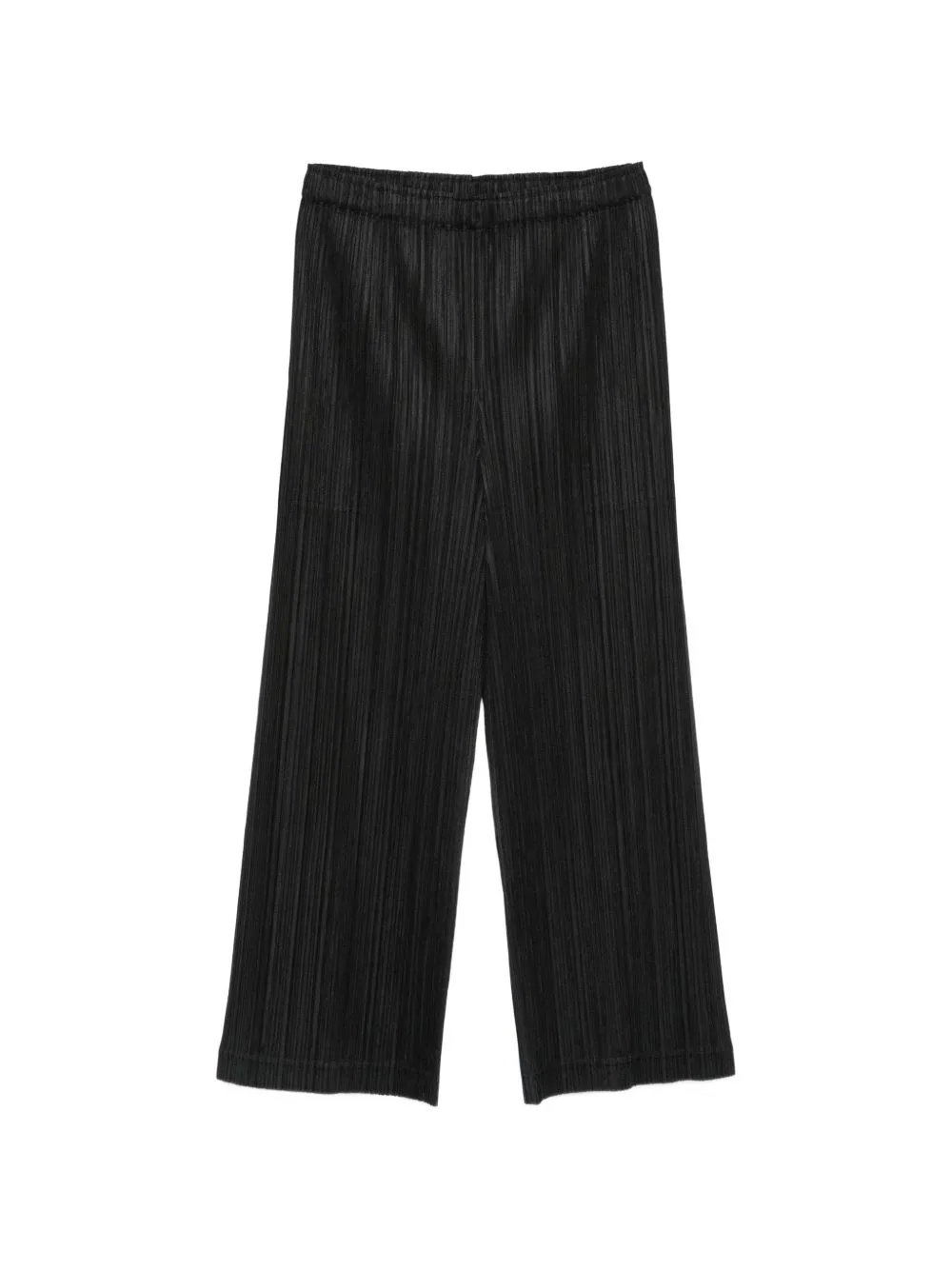 Pleated Cropped Trousers by Pleats Please Issey Miyake