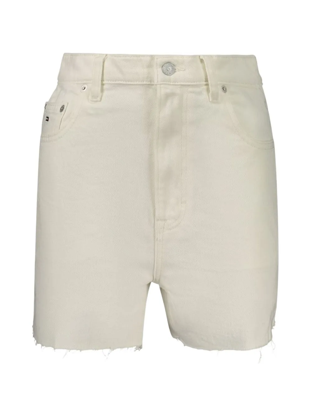 Logo-Patch Frayed Shorts by Tommy Hilfiger