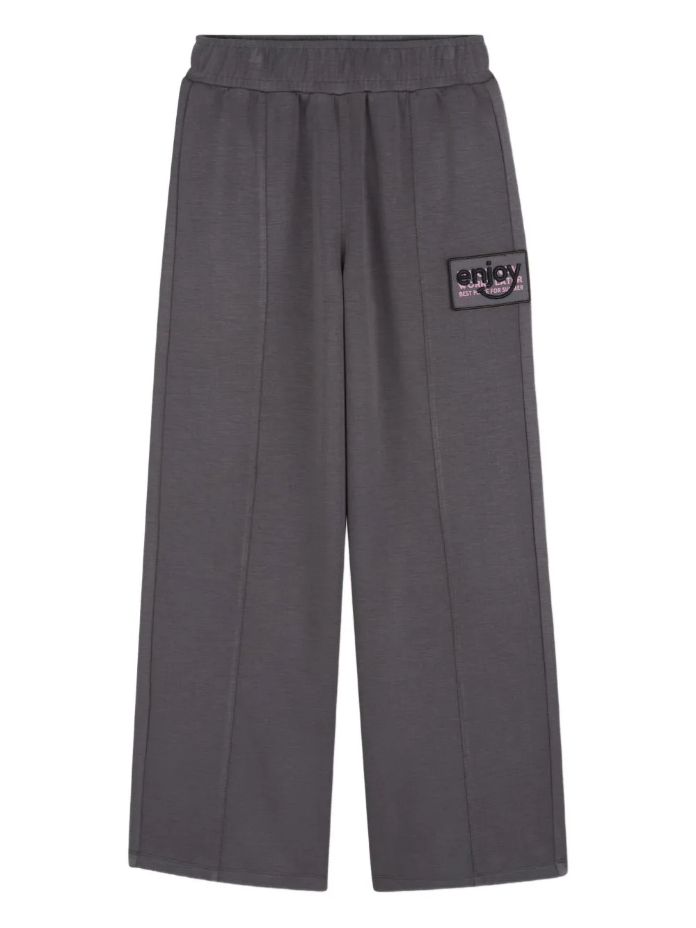 Patch-Detail Track Pants by Billieblush