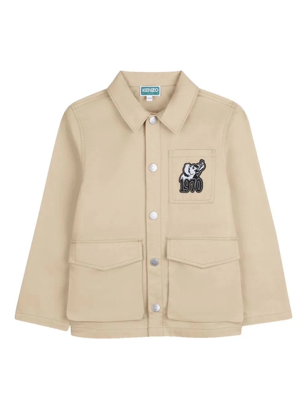 Patch-Pocket Jacket by Kenzo Kids
