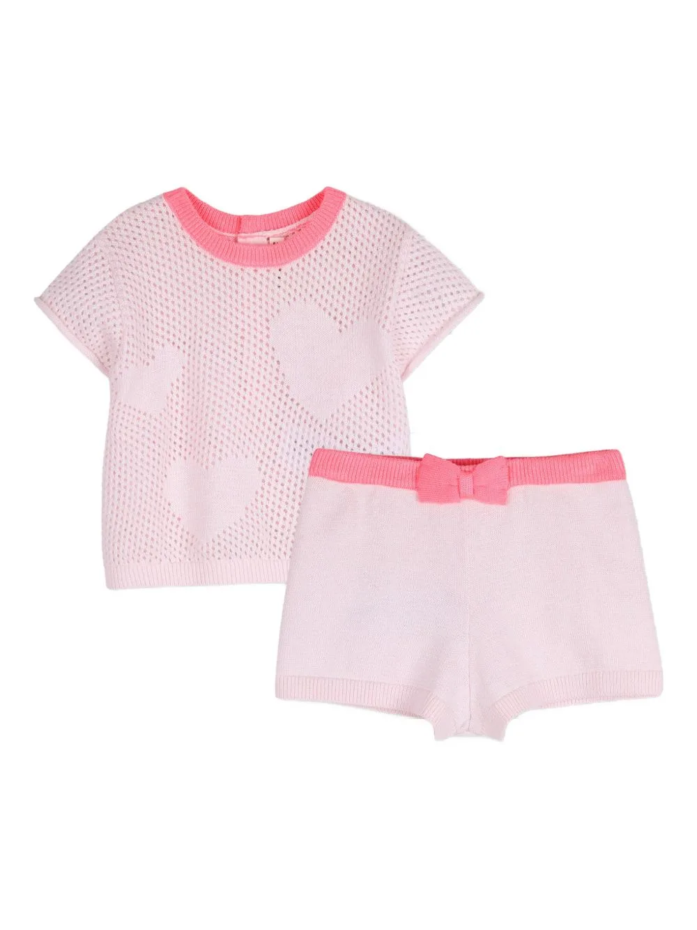 Knitted Shorts Set by Billieblush