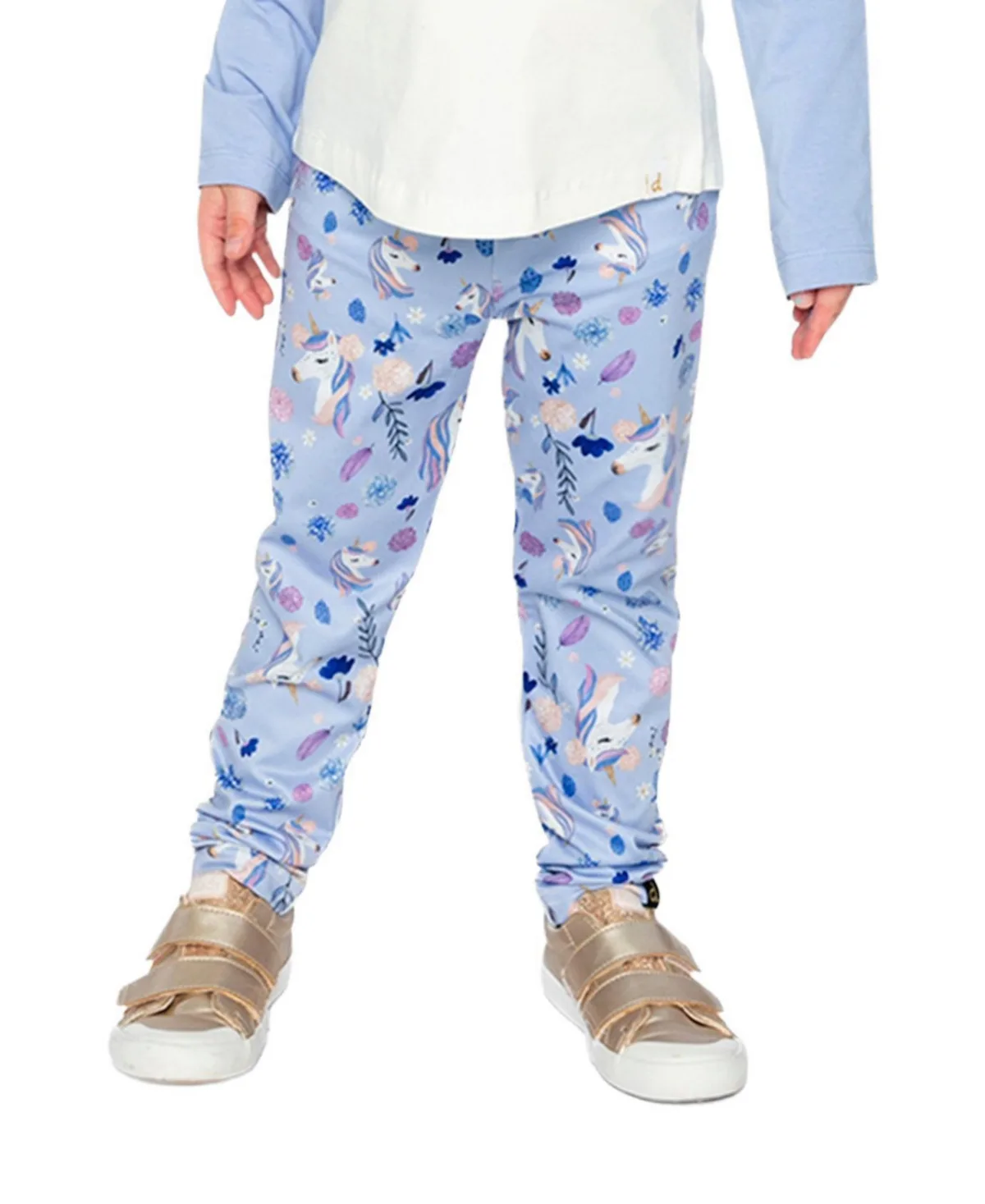 Printed Leggings Unicorn Print by Deux Par Deux