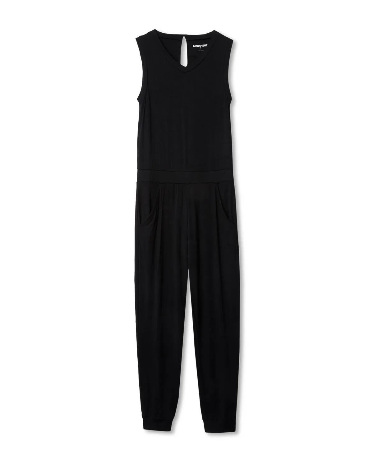 Casual Knit Jumpsuit by Lands' End