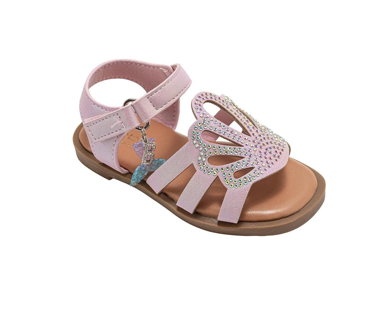 Fashion Sandals - Dressy Shoes with Rs Logo and Hanging Charms by Bebe