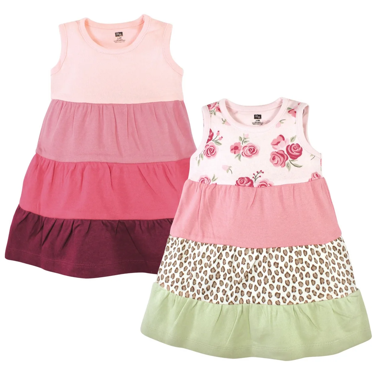 Cotton Dresses, Be Mine Valentine 2pck by Hudson Baby