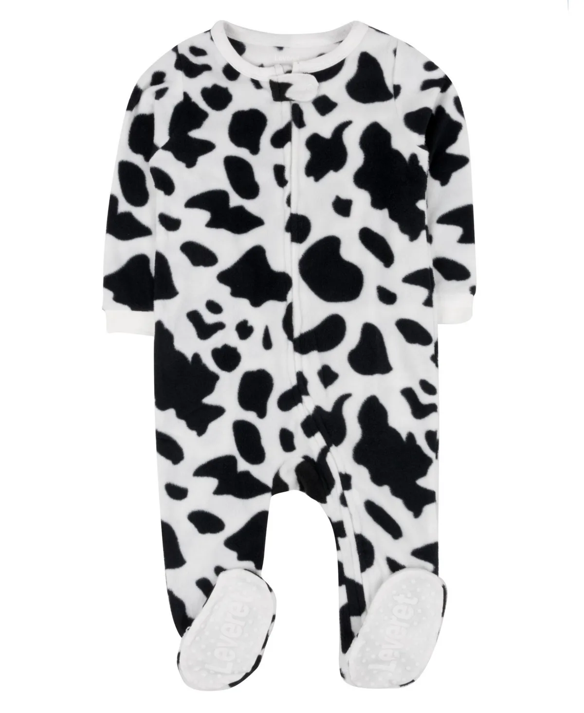 Footed Fleece Holiday Pajamas by Leveret