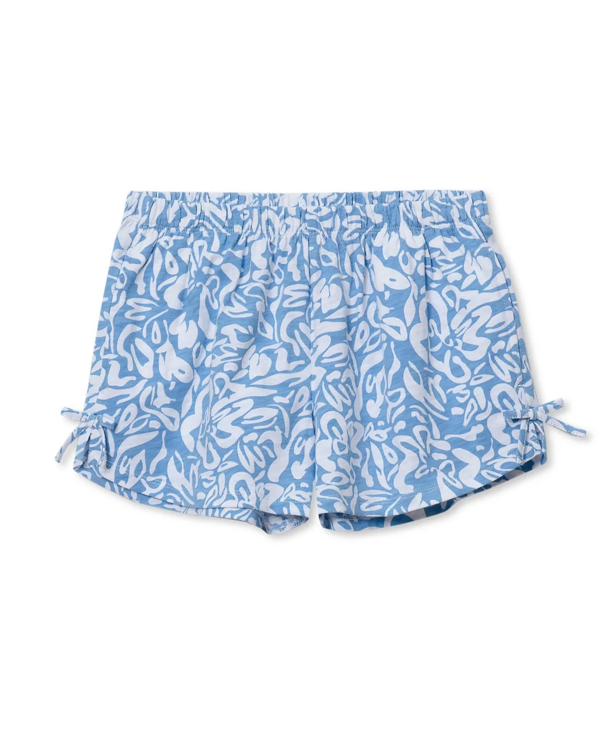 Knit Side Bow Shorts by Lands' End