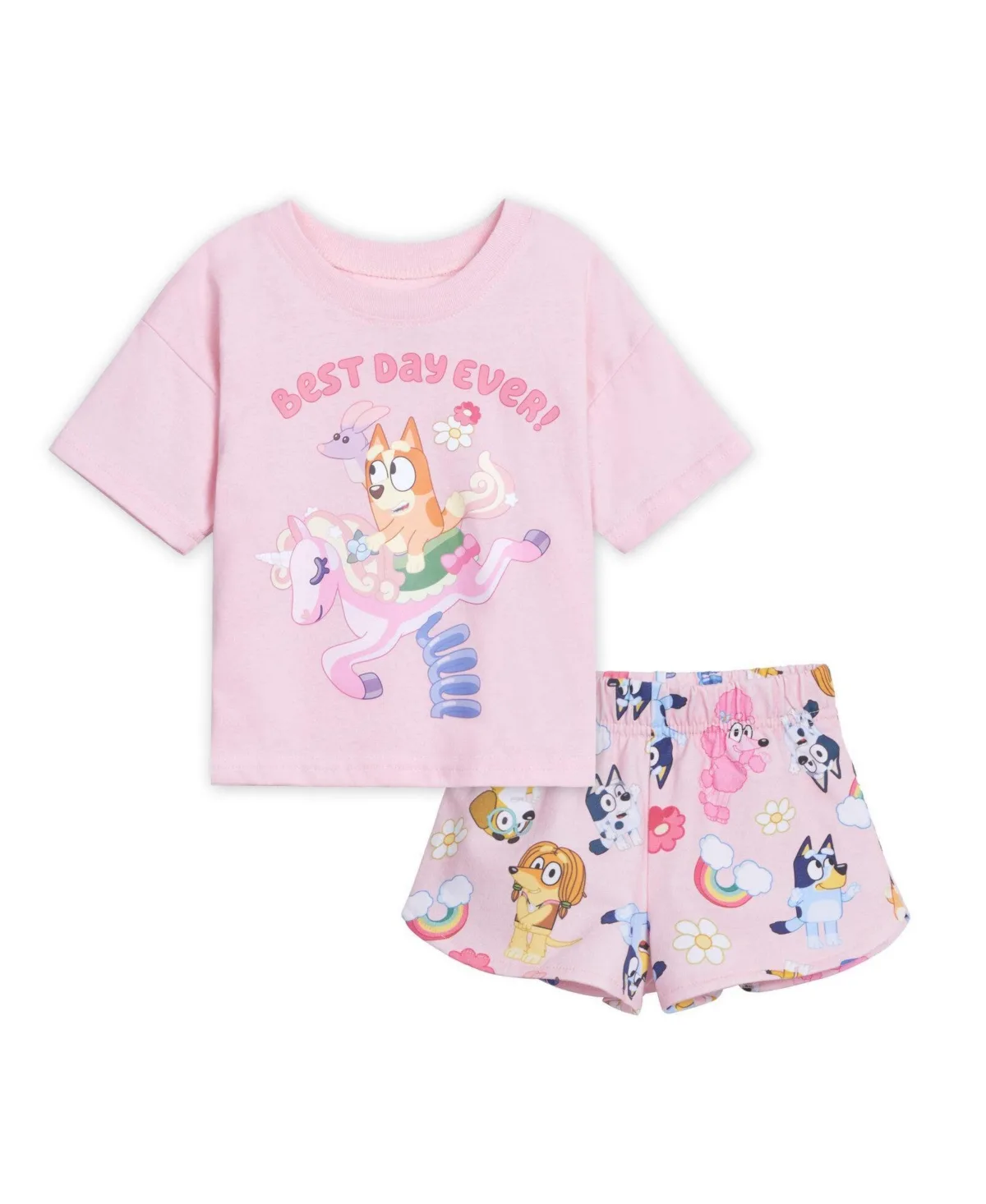 2-Piece T-Shirt and Shorts Set by Bluey