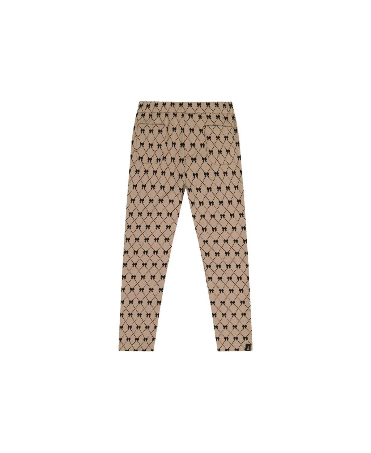 Bow Tie Print Pants by Deux Par Deux