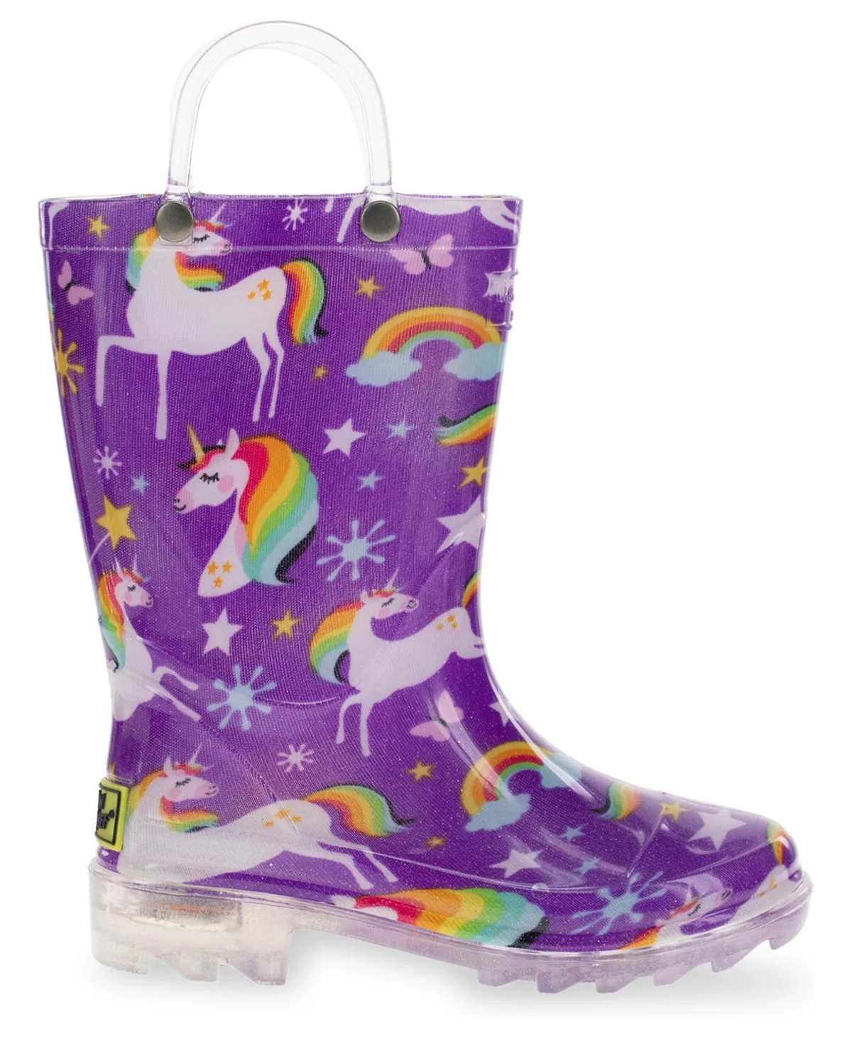 Rainbow Unicorn Lighted Rain Boot by Western Chief