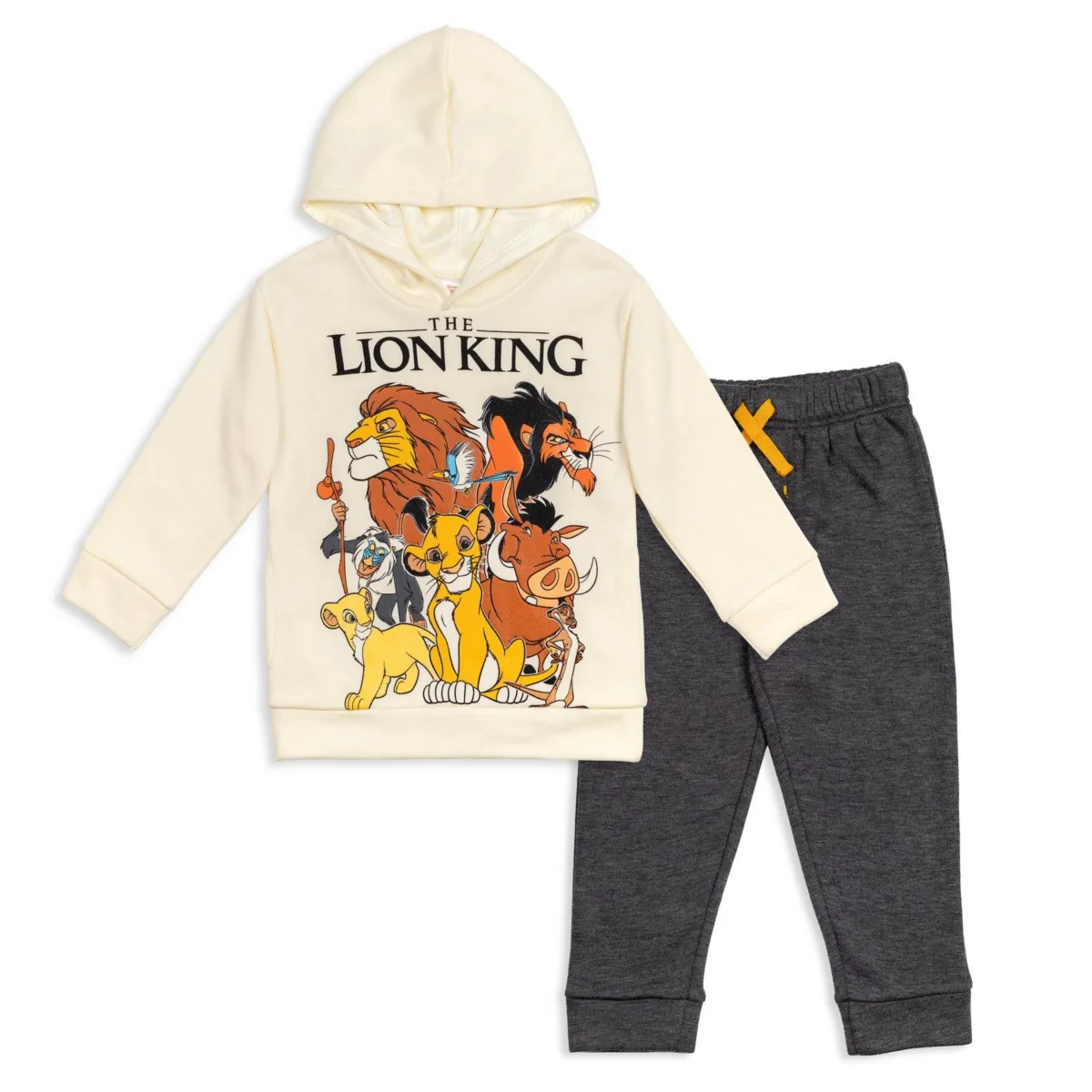 Disney Lion King Fleece Pullover Hoodie and Pants Outfit Set by Lion King