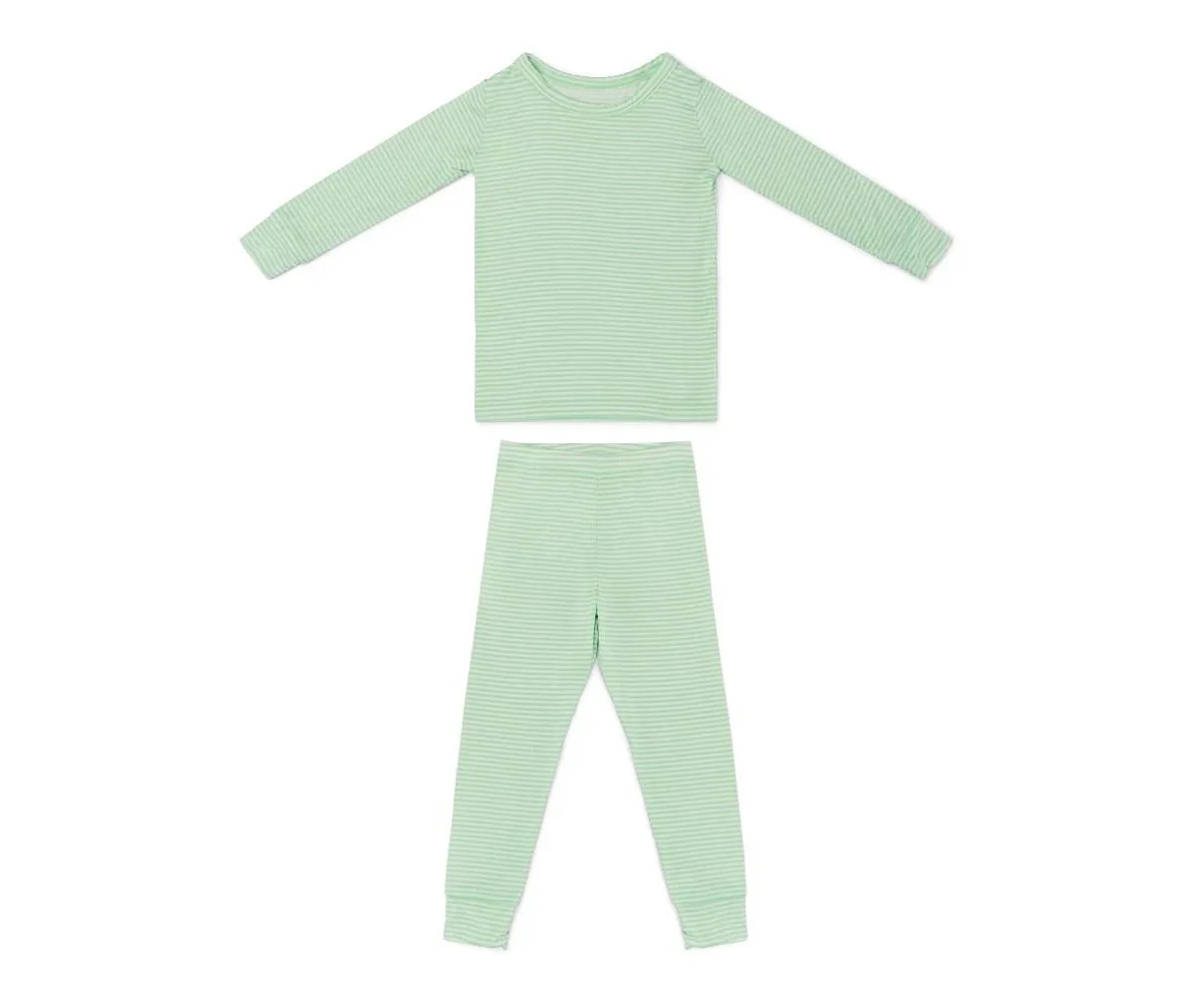 Pear Stripe Pajama Set by Motette
