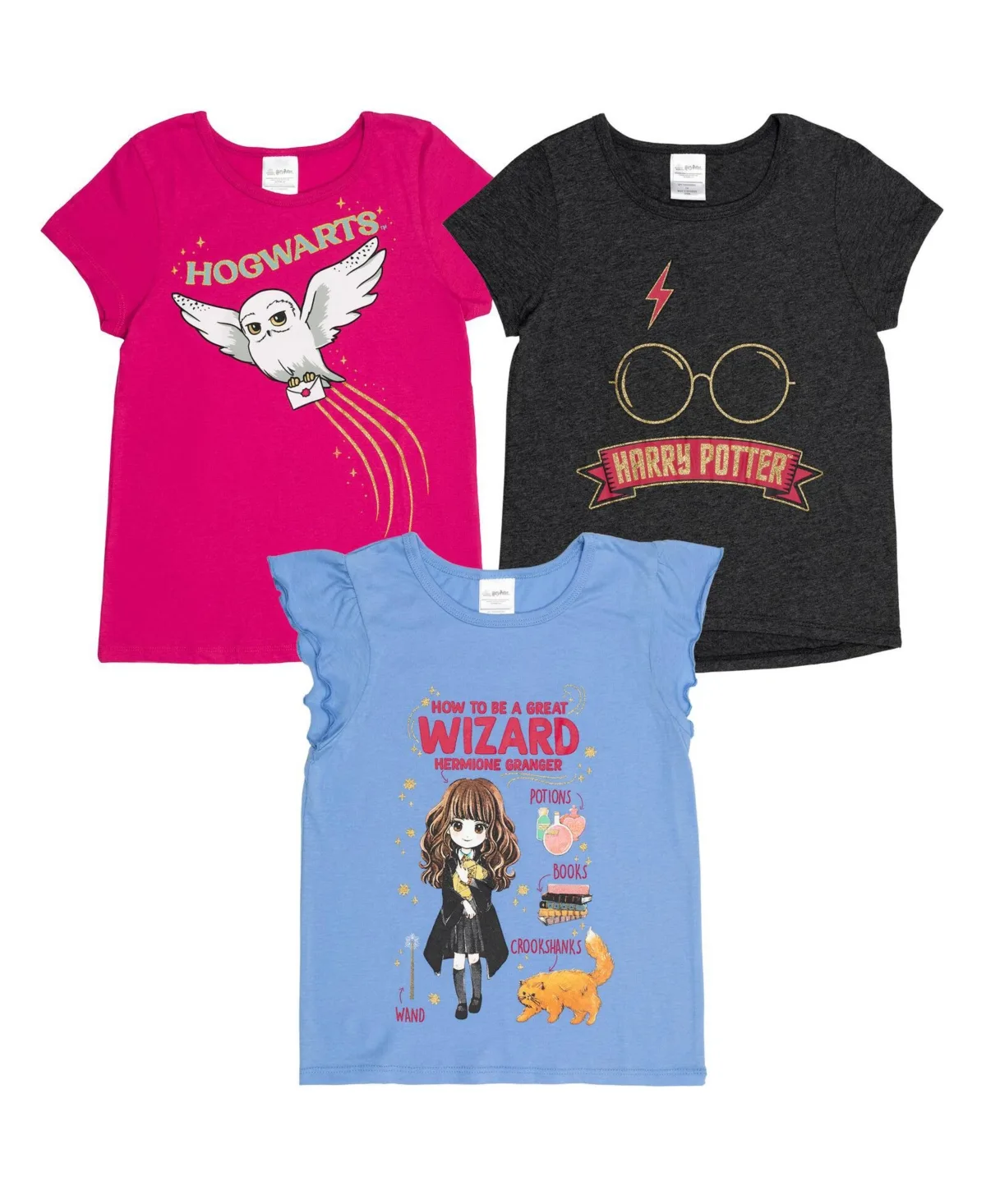 3 Pack T-Shirts by Harry Potter