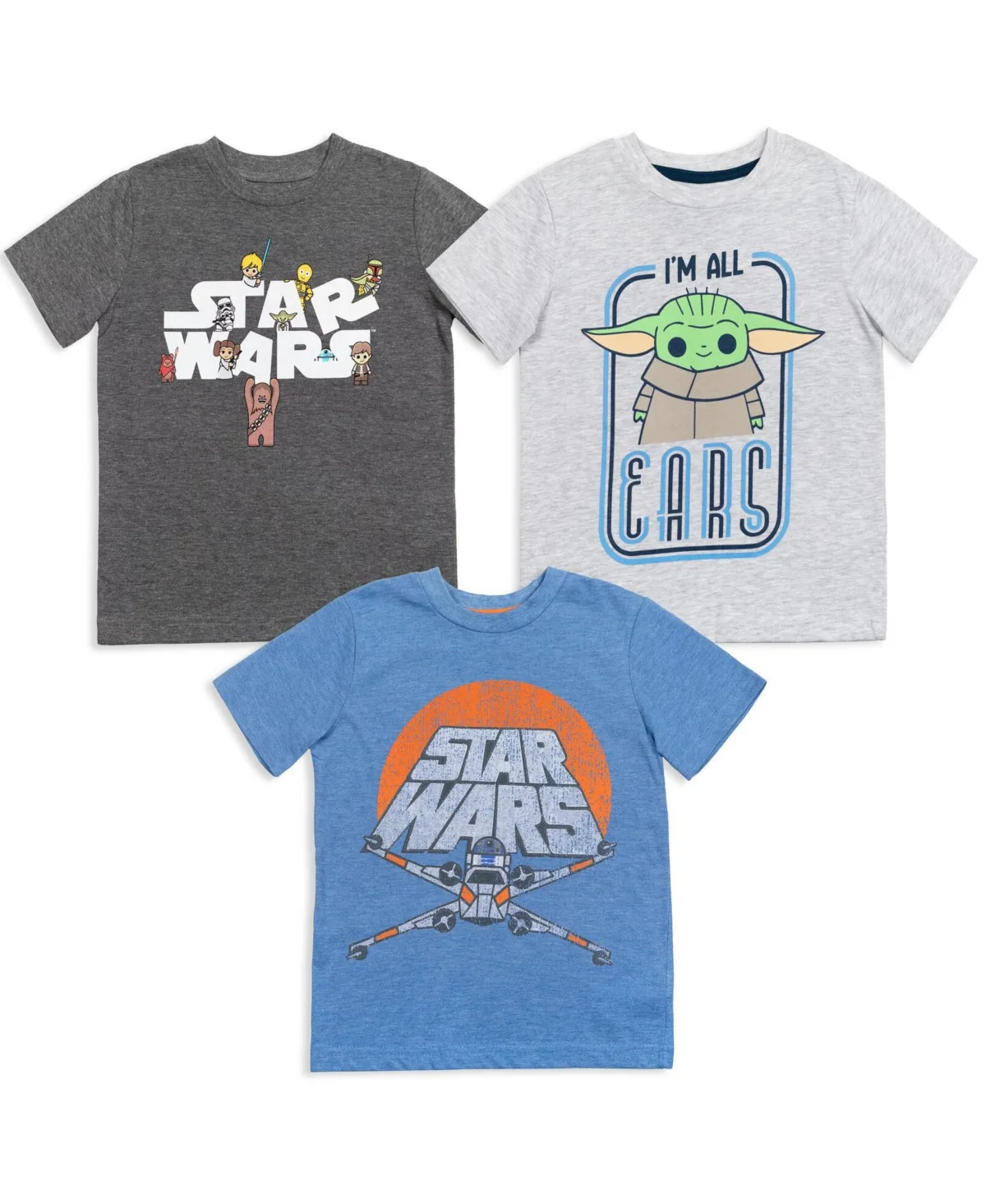 The Mandalorian 3 Pack T-Shirts by Star Wars